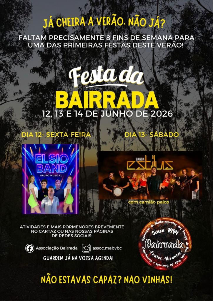 Festa da Bairrada, Vale da Bairrada e Vale da Bairrada 2026